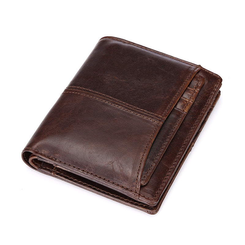 Vintage Leather Wallet for Him