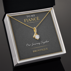 To My Fiancé – Our Journey Together Necklace