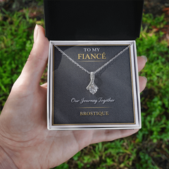 To My Fiancé – Our Journey Together Necklace