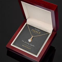 To My Fiancé – Our Journey Together Necklace