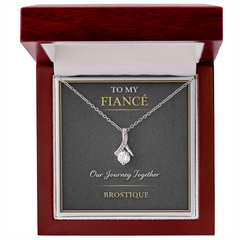 To My Fiancé – Our Journey Together Necklace