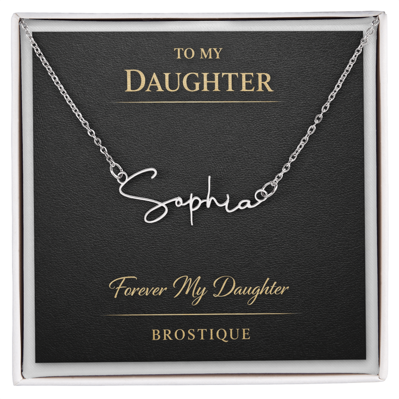 To My Daughter – Forever My Daughter Necklace