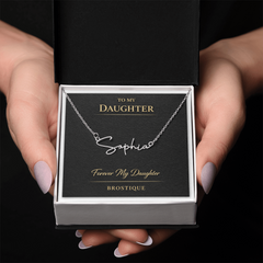 To My Daughter – Forever My Daughter Necklace