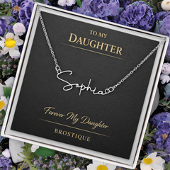 To My Daughter – Forever My Daughter Necklace