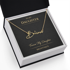 To My Daughter – Forever My Daughter Necklace