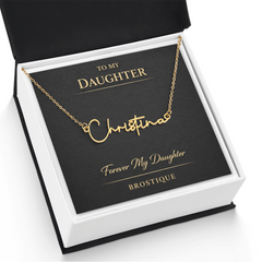 To My Daughter – Forever My Daughter Necklace