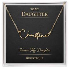 To My Daughter – Forever My Daughter Necklace
