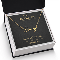 To My Daughter – Forever My Daughter Necklace