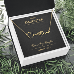 To My Daughter – Forever My Daughter Necklace