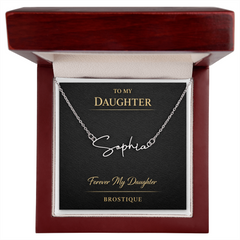 To My Daughter – Forever My Daughter Necklace
