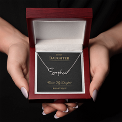 To My Daughter – Forever My Daughter Necklace
