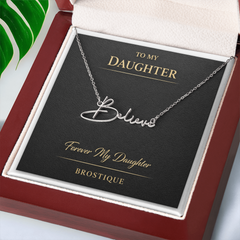 To My Daughter – Forever My Daughter Necklace
