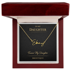 To My Daughter – Forever My Daughter Necklace