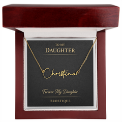 To My Daughter – Forever My Daughter Necklace