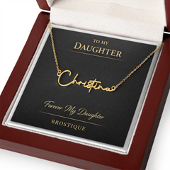 To My Daughter – Forever My Daughter Necklace